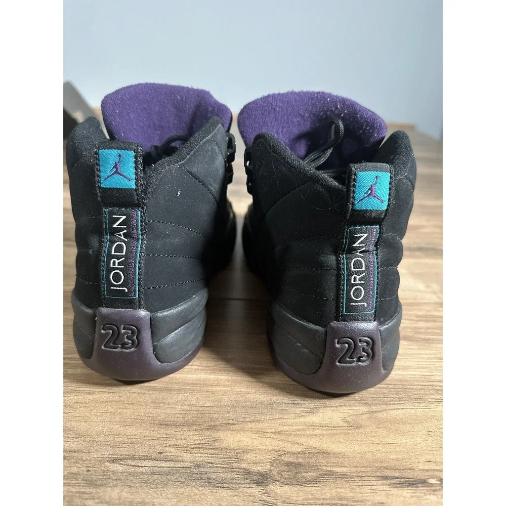 Nike‎ Air Jordan Retro XII Youth 5Y Black Grand Purple 153265 051